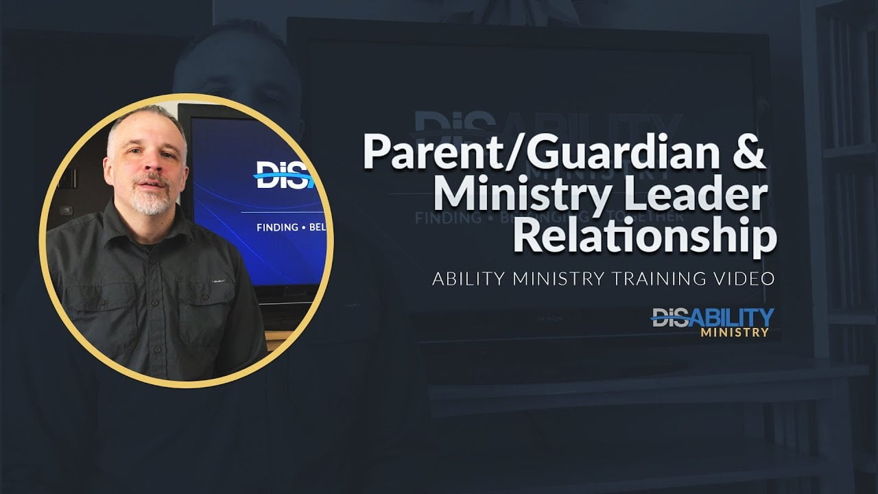 parent/guardian ministry leader relationships