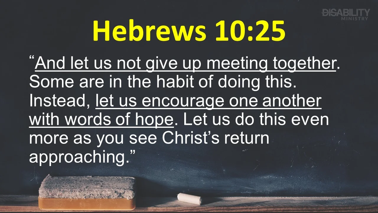 Hebrews 10:25