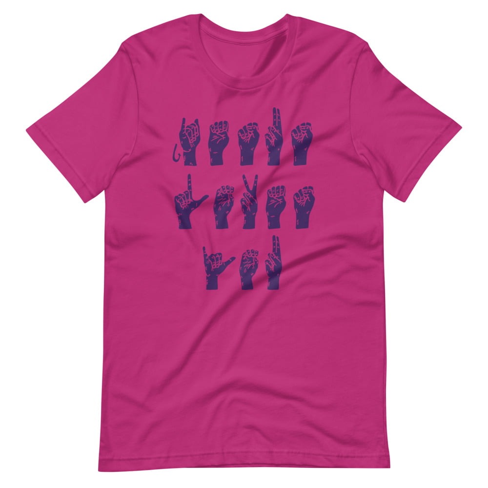 Jesus Loves You ASL - Women's T-Shirt | Ability Ministry