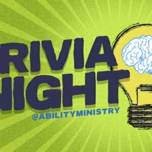 Trivia Night: Getting Men Involved in Disability Ministry