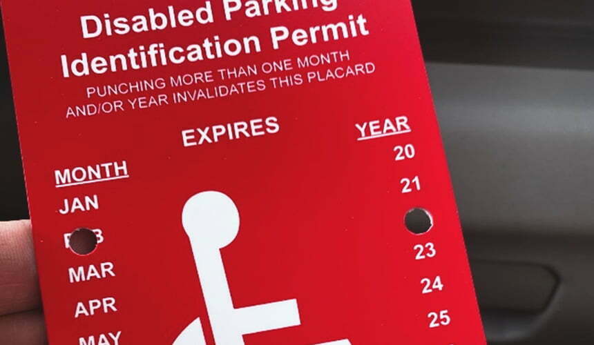 Disabled Parking Permit