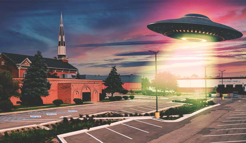 What if a UFO Landed in Your Church Parking Lot?