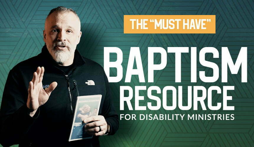 Baptism Decision Video Resource for Disability Ministry
