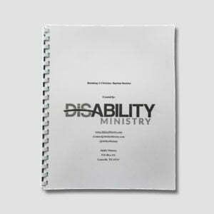 Baptism Decision Workbook - Braille Edition