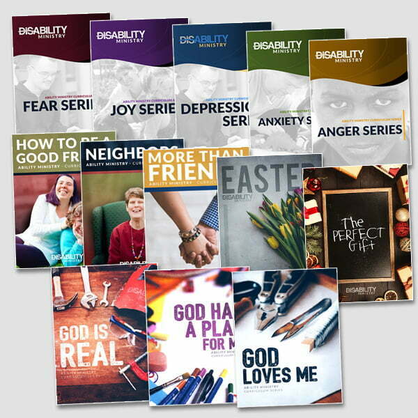 Product image for One Year of Disability Ministry Curriculum Bundle