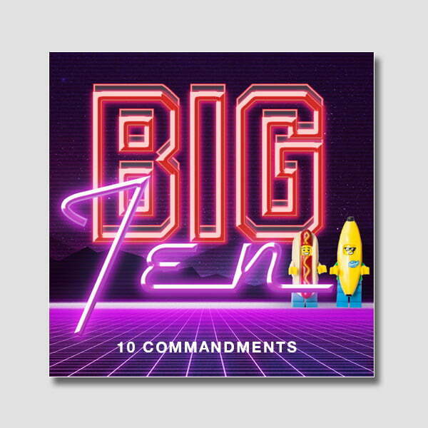 Product image for Big Ten: The 10 Commandments