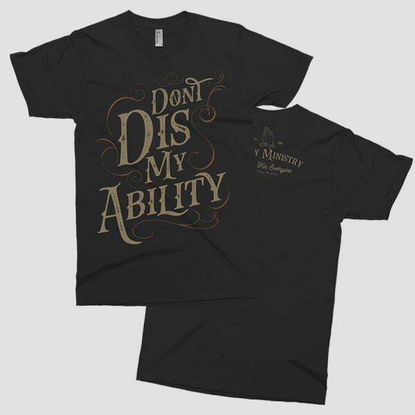 Product image for Don't Dis My Ability - Men