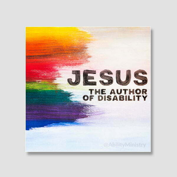 Product image for Sermon: Jesus the Author of Disability