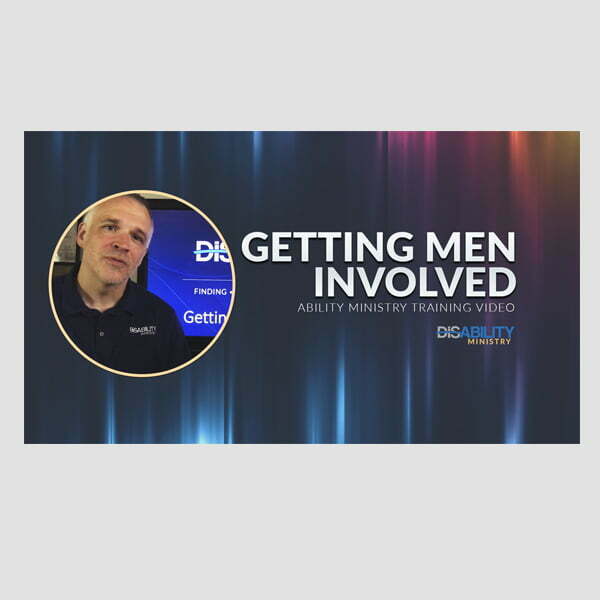 Product image for Getting Men Involved with Disability Ministry