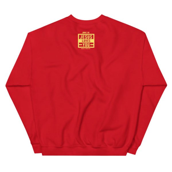 unisex-crew-neck-sweatshirt-red-back-60367aaa607b7