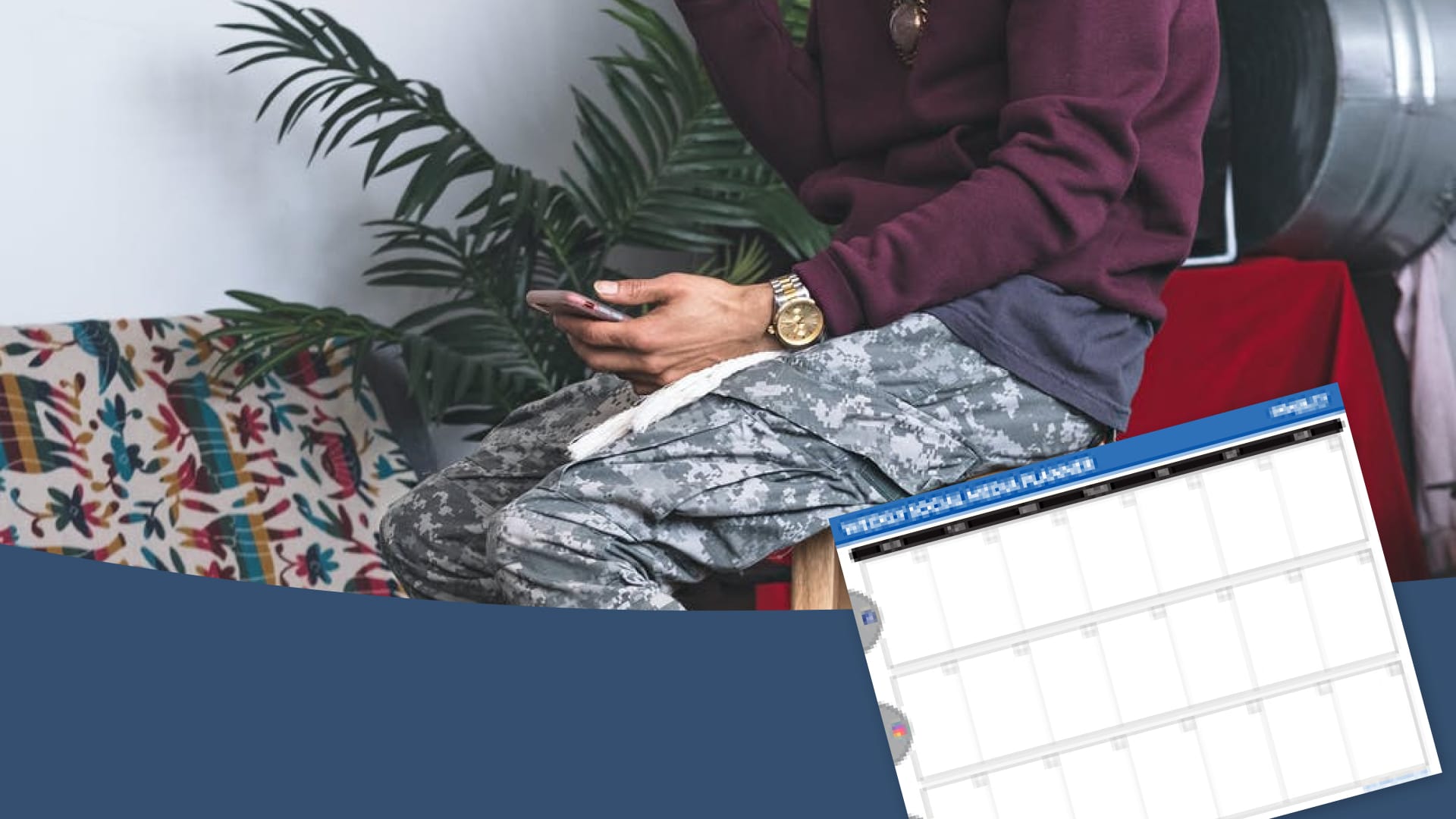 Product image for Weekly Disability Ministry Social Media Planner | Free PDF Guide