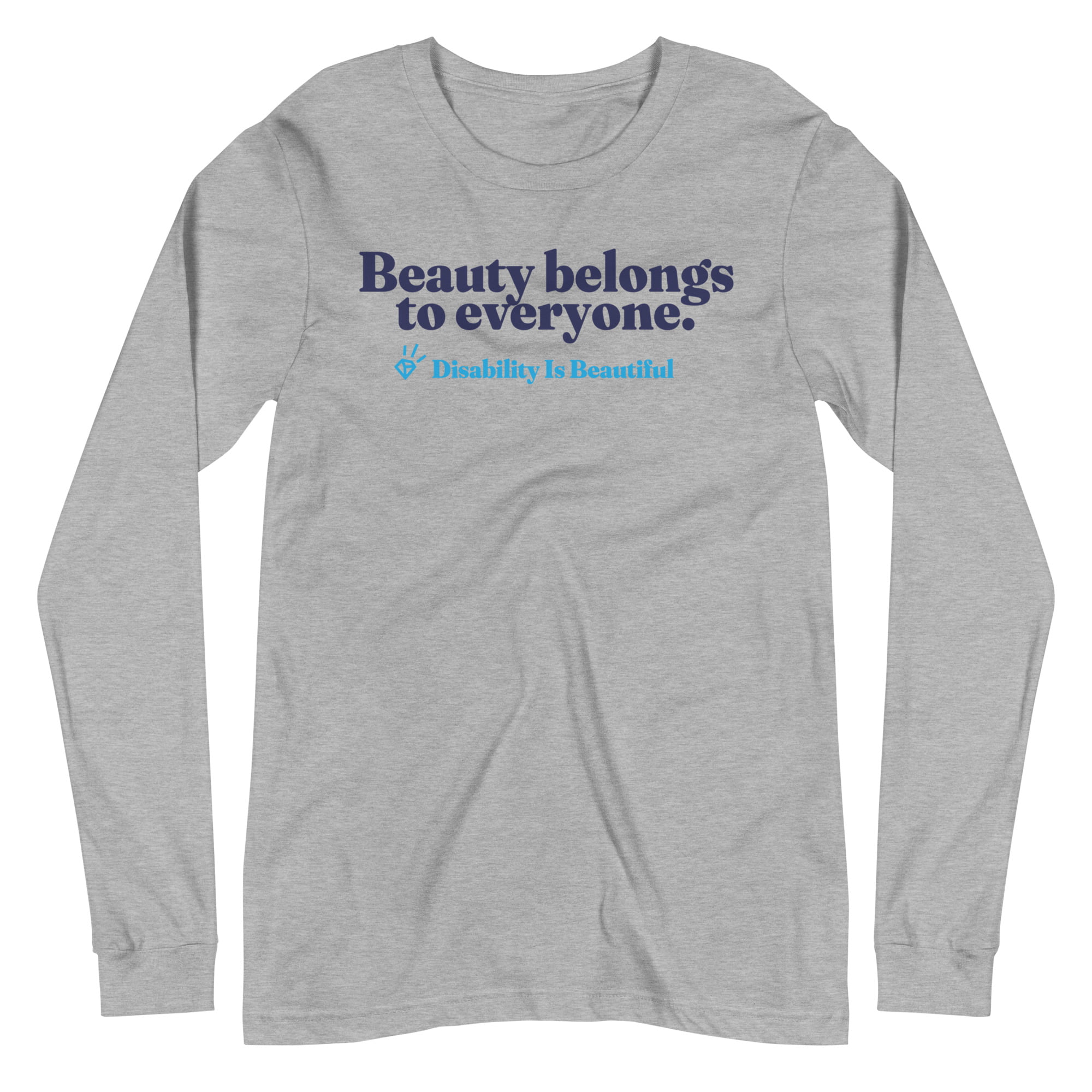 Product image for Disability is Beautiful Long Sleeve Tee