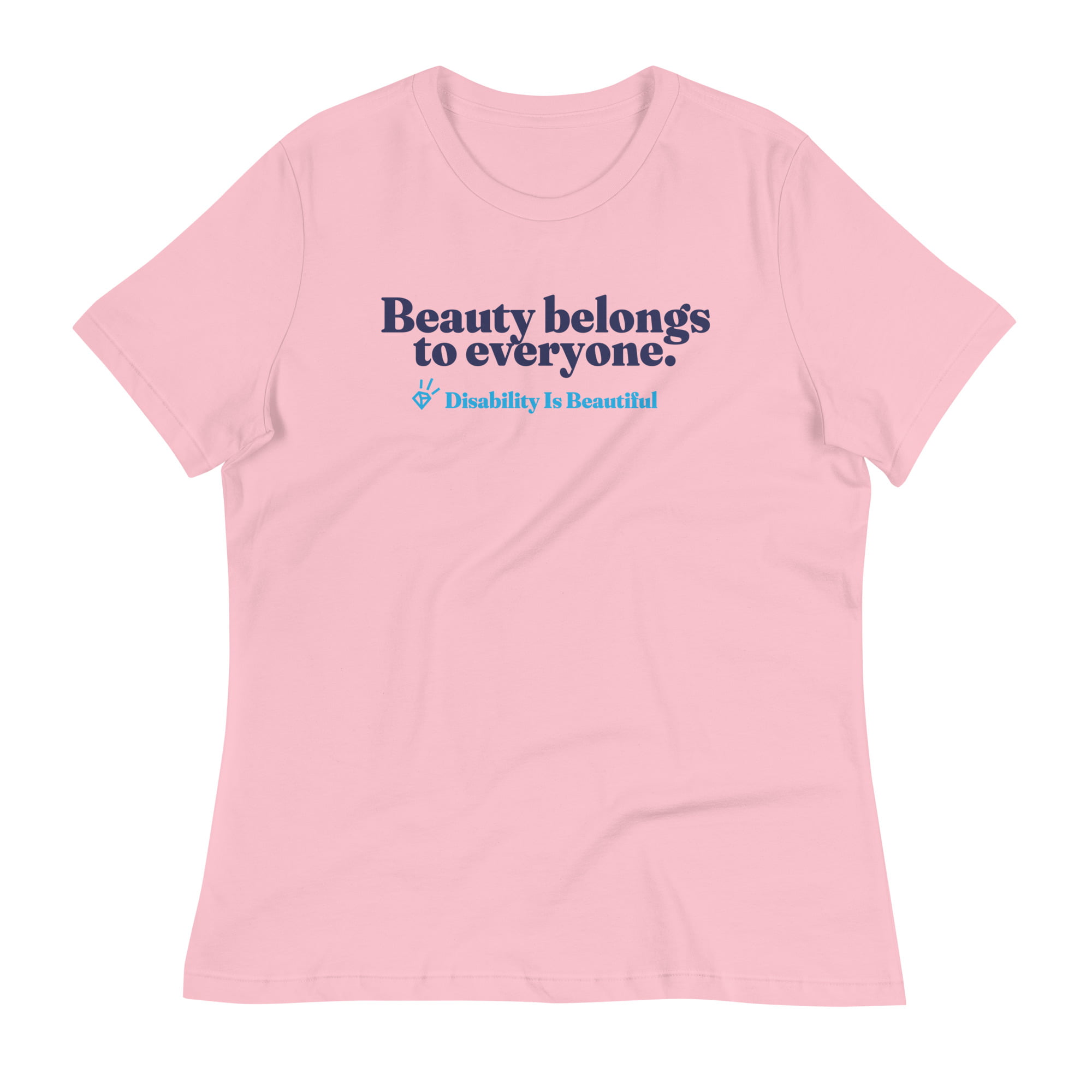 Product image for Disability is Beautiful Women’s Relaxed T-Shirt