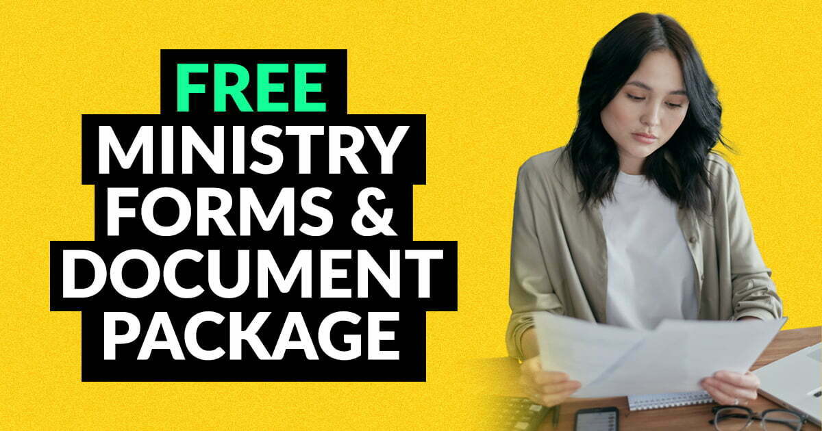 Ministry Forms & Document Package