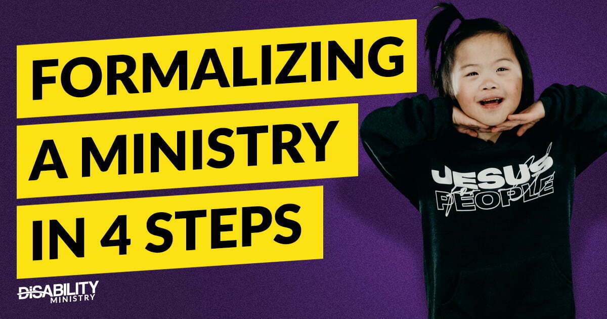 Formalizing A Ministry in 4 Steps