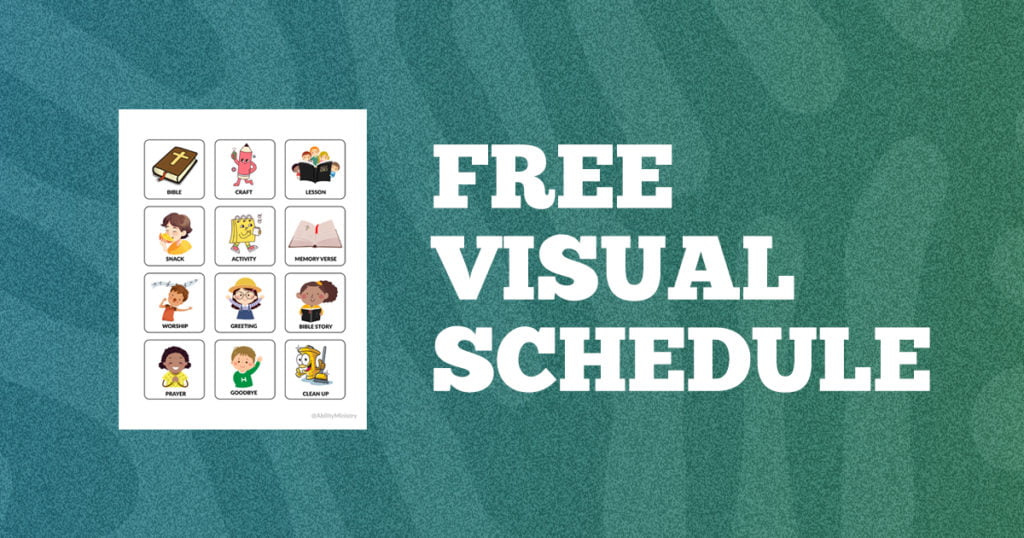 Free Visual Schedule Download