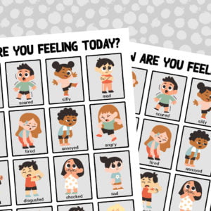 How Am I Feeling Today Visual Chart for Disability Ministry