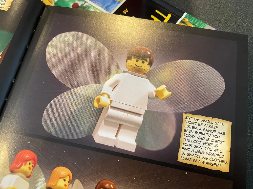 Lego angel picture.