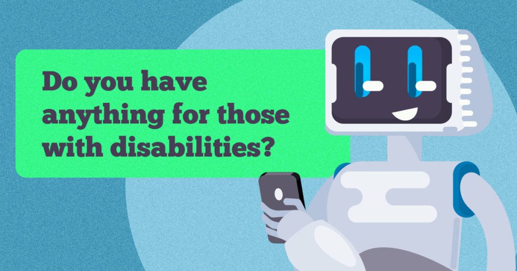 Would you like to explore our AI-powered Chatbots for our Disability Ministry programs?