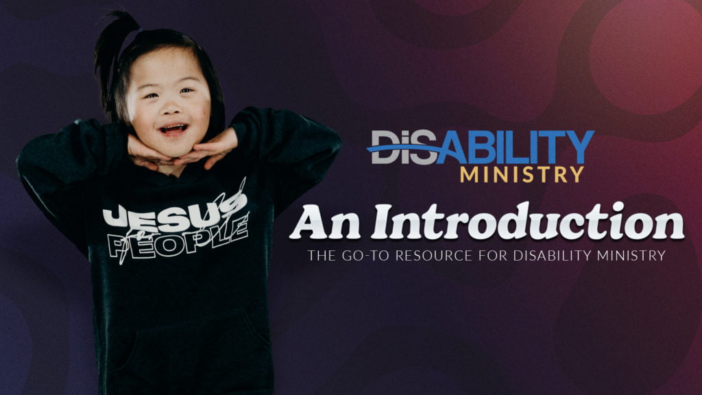 Ability Ministry offers an introductory resource on disability ministry
