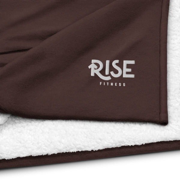 Embroidered Premium Sherpa Blanket Fireside Brown Product Details 6644eff9d968d.jpg