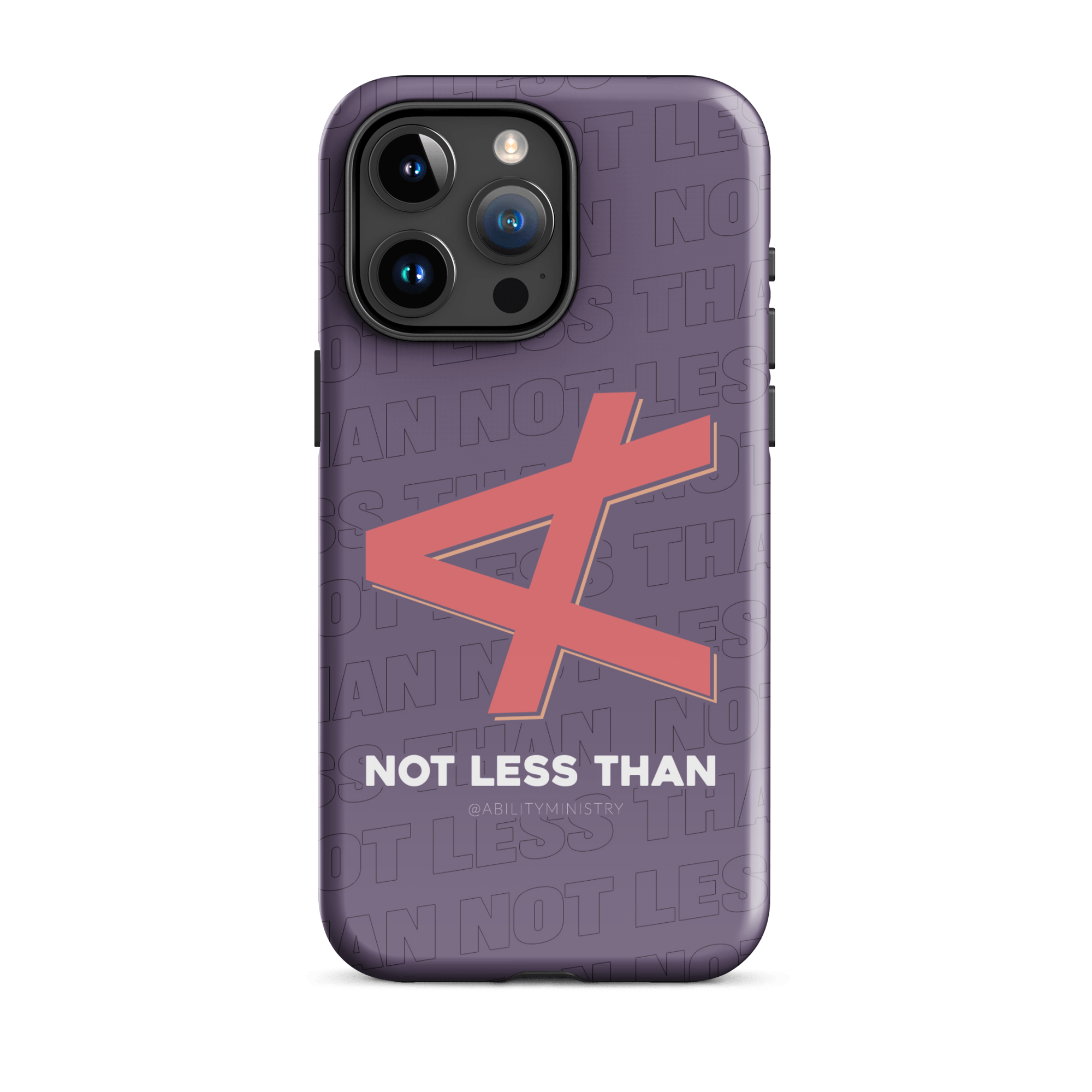 Product image for Not Less Than – iPhone Case