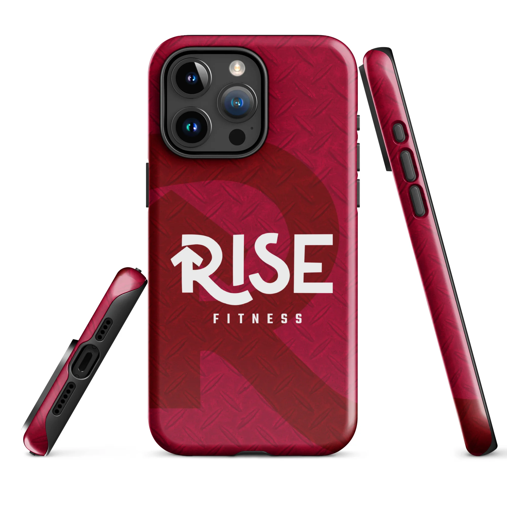 Product image for Rise Fitness iPhone Case (Cardinal Red)