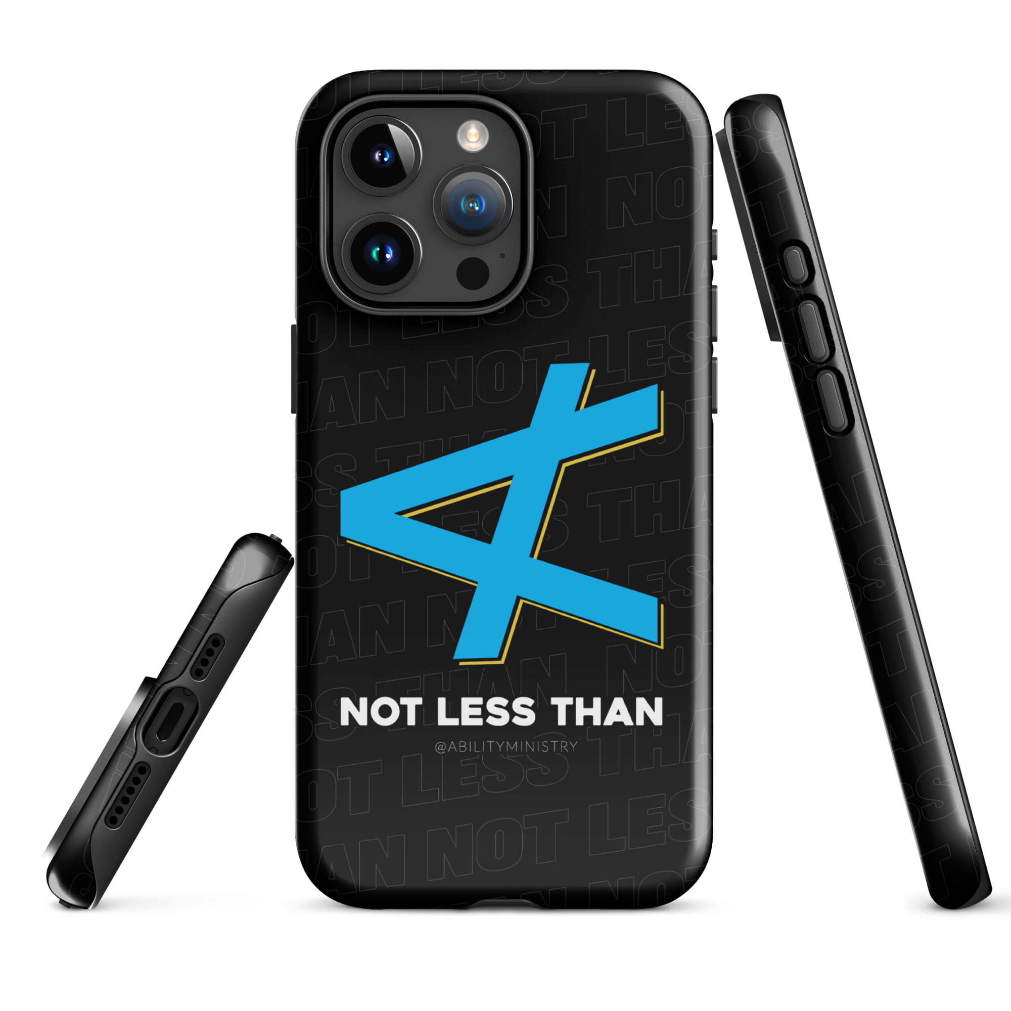 Product image for Not Less Than iPhone Case