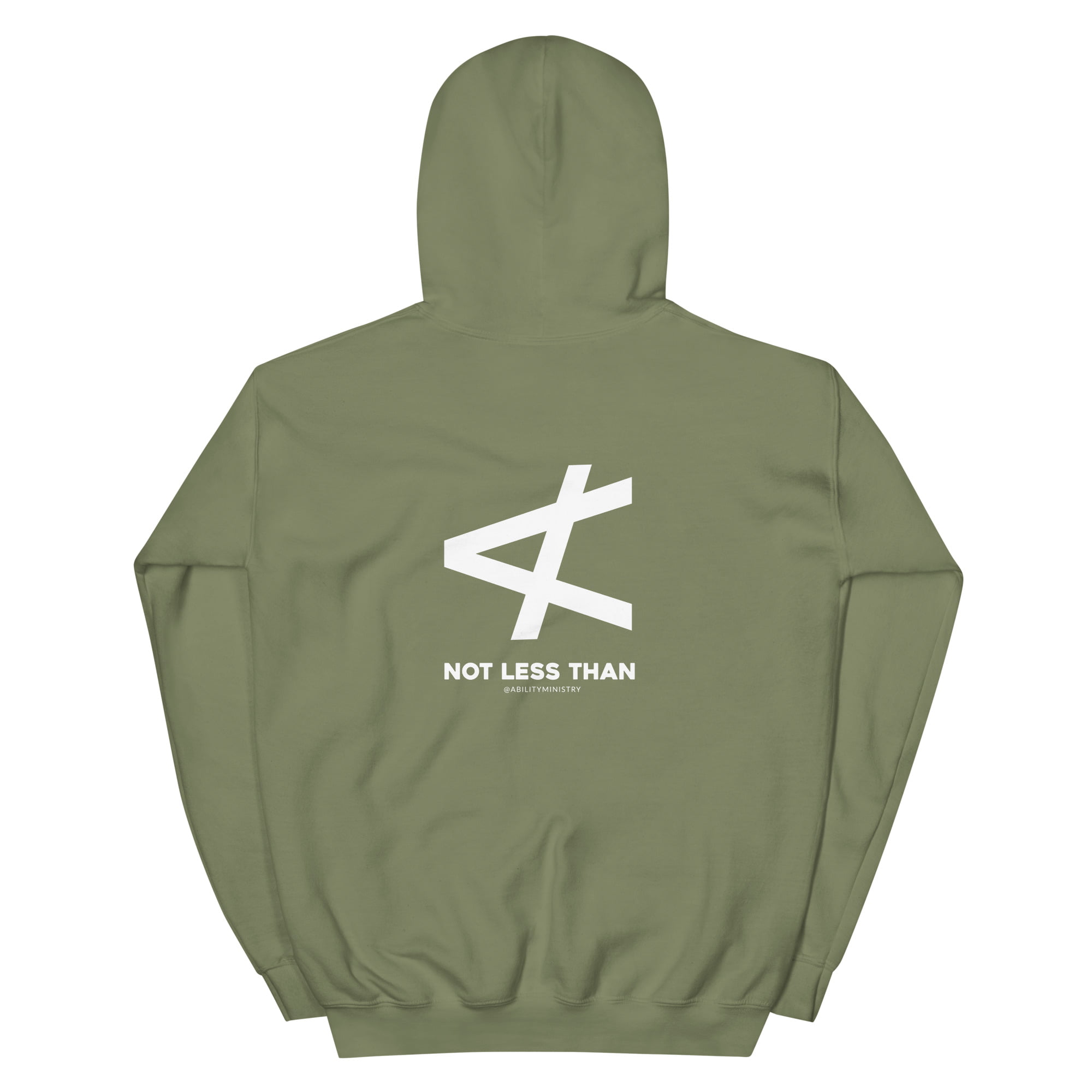 Product image for Not Less Than – Unisex Hoodie