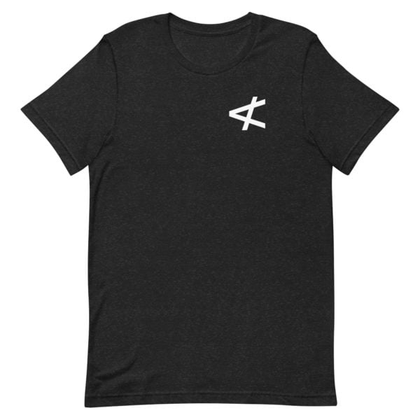 Unisex Staple T Shirt Black Heather Front 6655f89042631.jpg
