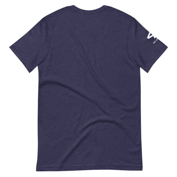 Unisex Staple T Shirt Heather Midnight Navy Back 66915fce37bf0.jpg