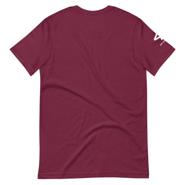 Unisex Staple T Shirt Maroon Back 66915fce5bb15.jpg