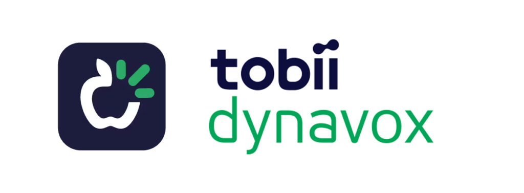 Tobii Dynavox company logo with iOS icon