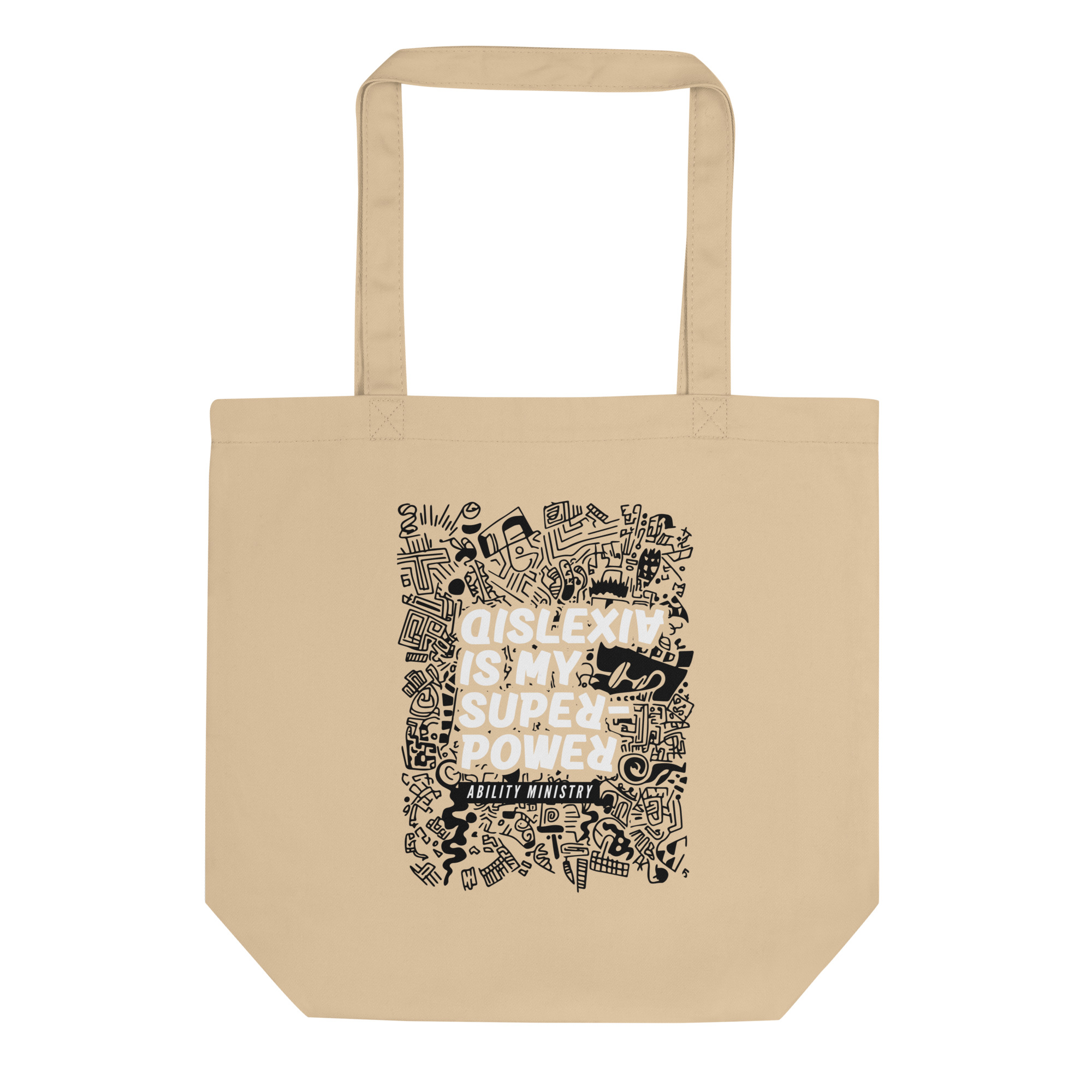 Product image for Dyslexia Is My Superpower Eco Tote Bag