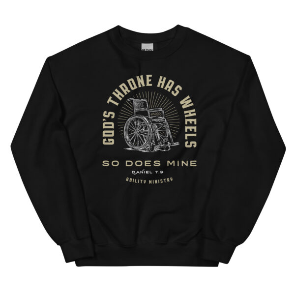 Unisex Crew Neck Sweatshirt Black Front 67ae73931973a.jpg