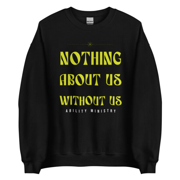 Unisex Crew Neck Sweatshirt Black Front 67b6656545274 1.jpg