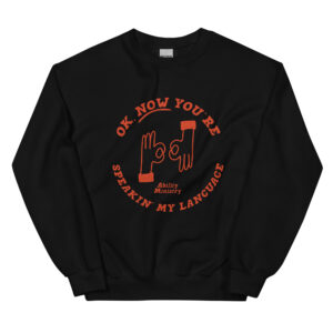 Unisex Crew Neck Sweatshirt Black Front 67b88b476bbf2.jpg
