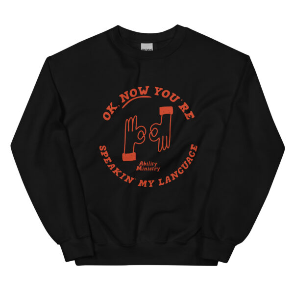 Unisex Crew Neck Sweatshirt Black Front 67b88b476bbf2.jpg