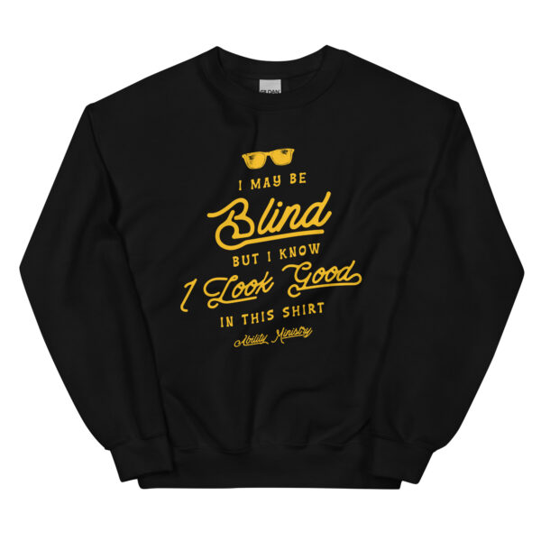 Unisex Crew Neck Sweatshirt Black Front 67bcedf34bf7d.jpg