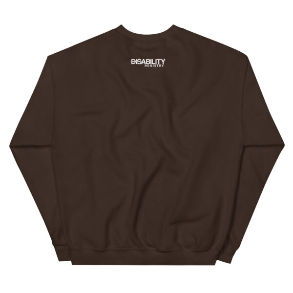 Unisex Crew Neck Sweatshirt Dark Chocolate Back 67ae60165feb7.jpg