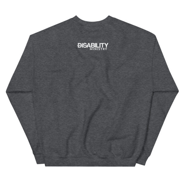 Unisex Crew Neck Sweatshirt Dark Heather Back 67bce13651710.jpg