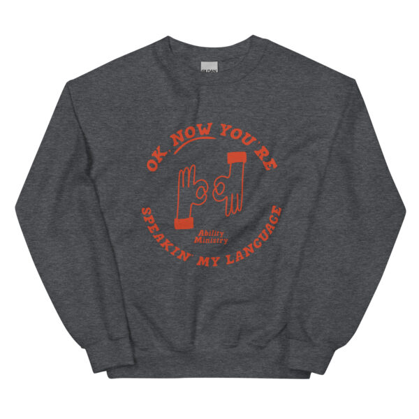 Unisex Crew Neck Sweatshirt Dark Heather Front 67b88b47873c1.jpg