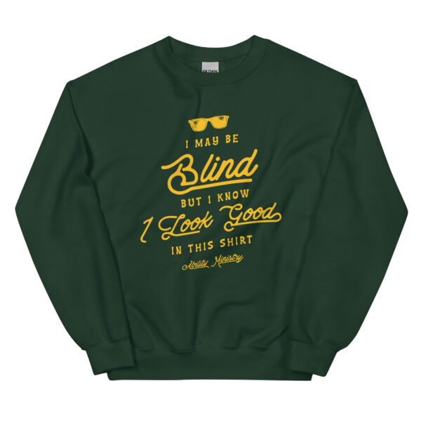 Unisex Crew Neck Sweatshirt Forest Green Front 67bcedf365947.jpg