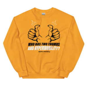 Unisex Crew Neck Sweatshirt Gold Front 67abbee6d43fc.jpg
