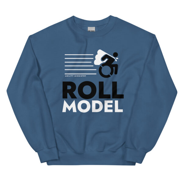 Unisex Crew Neck Sweatshirt Indigo Blue Front 67ae7c9071e6a.jpg