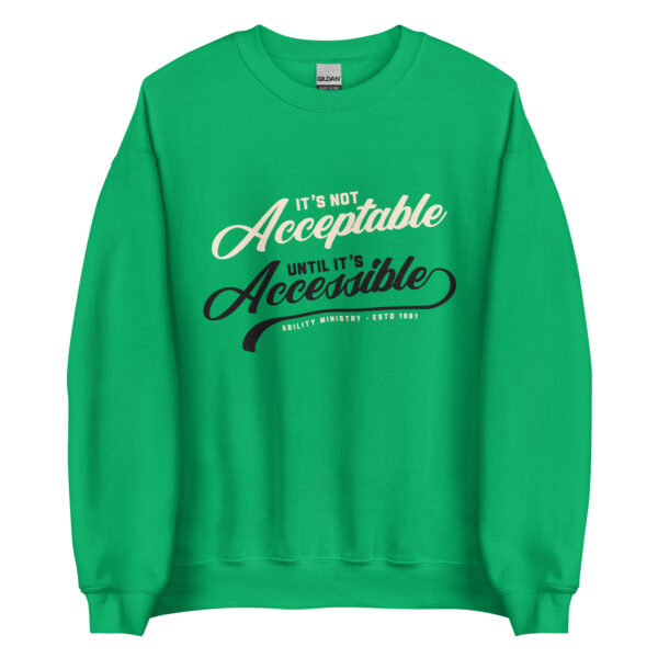 Unisex Crew Neck Sweatshirt Irish Green Front 67abaf3b7e739.jpg