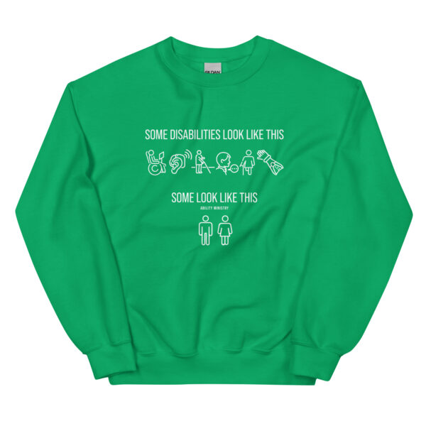 Unisex Crew Neck Sweatshirt Irish Green Front 67bce136c8cde.jpg