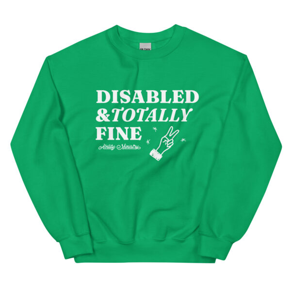 Unisex Crew Neck Sweatshirt Irish Green Front 67bcfbcc1abc5.jpg