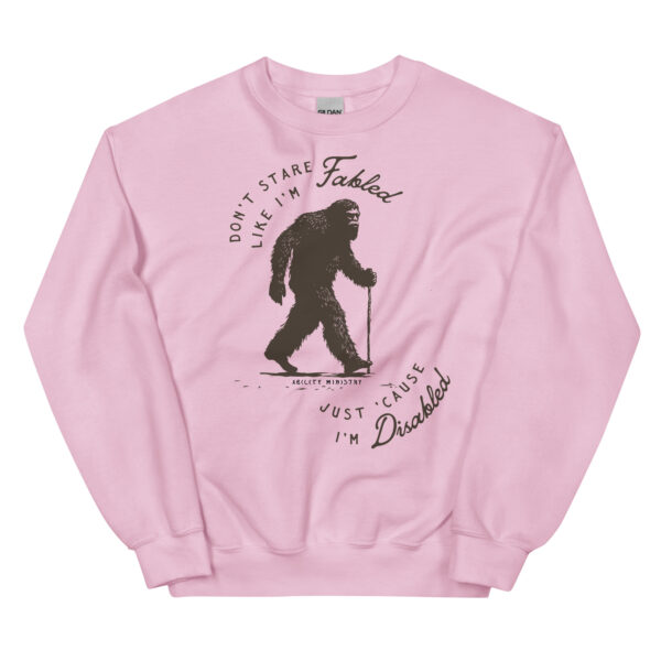 Unisex Crew Neck Sweatshirt Light Pink Front 67bde999abafe.jpg