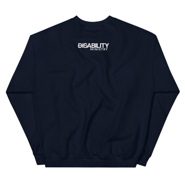 Unisex Crew Neck Sweatshirt Navy Back 67bce135e9e94.jpg